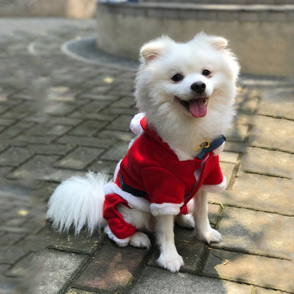 Cozy Christmas Warm Pet Outfit