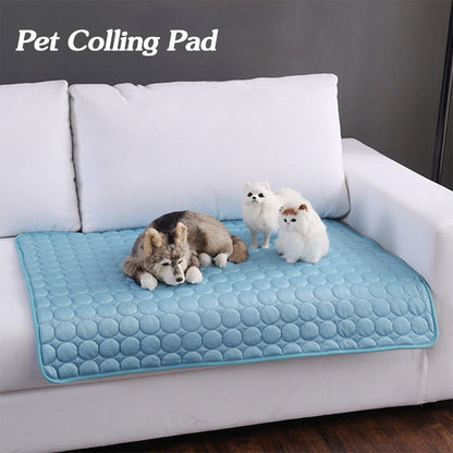Self-Cooling Ice Silk Pet Pad
