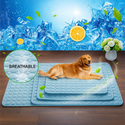 Self-Cooling Ice Silk Pet Pad