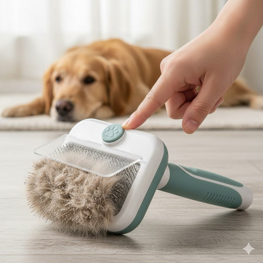 Self-Cleaning  Brush for Pets