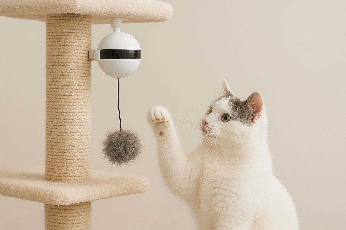Interactive Ball Cat
